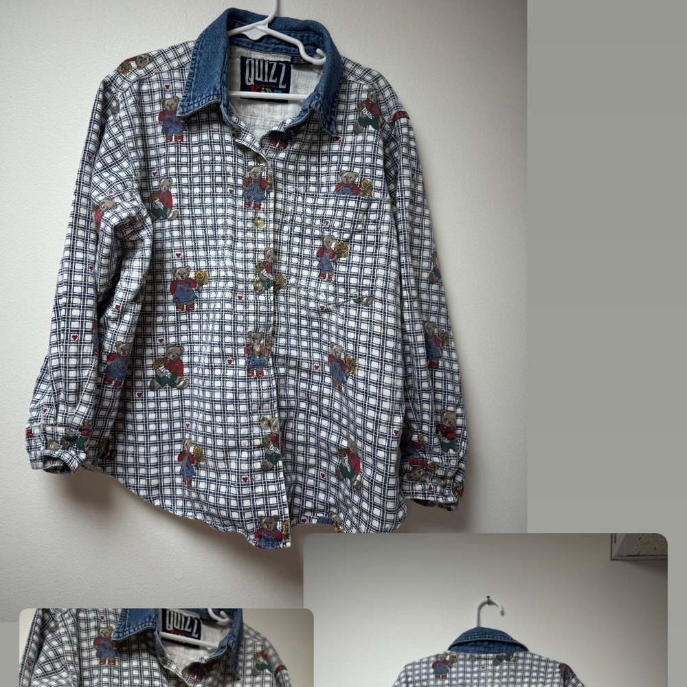 Quizz Kids Bear Button Up